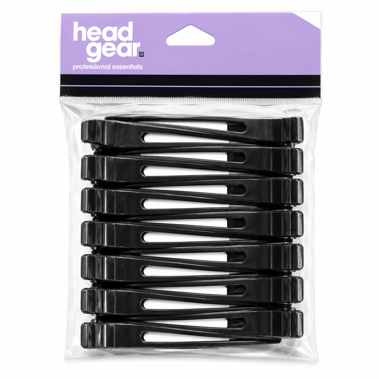 Head Gear Wide Styling Clips 12 Pack