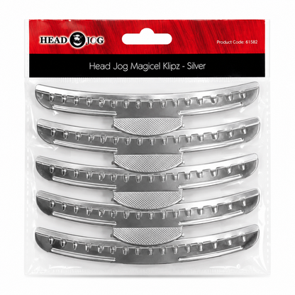 Head Jog Magicel Klipz 4 Pack - Silver
