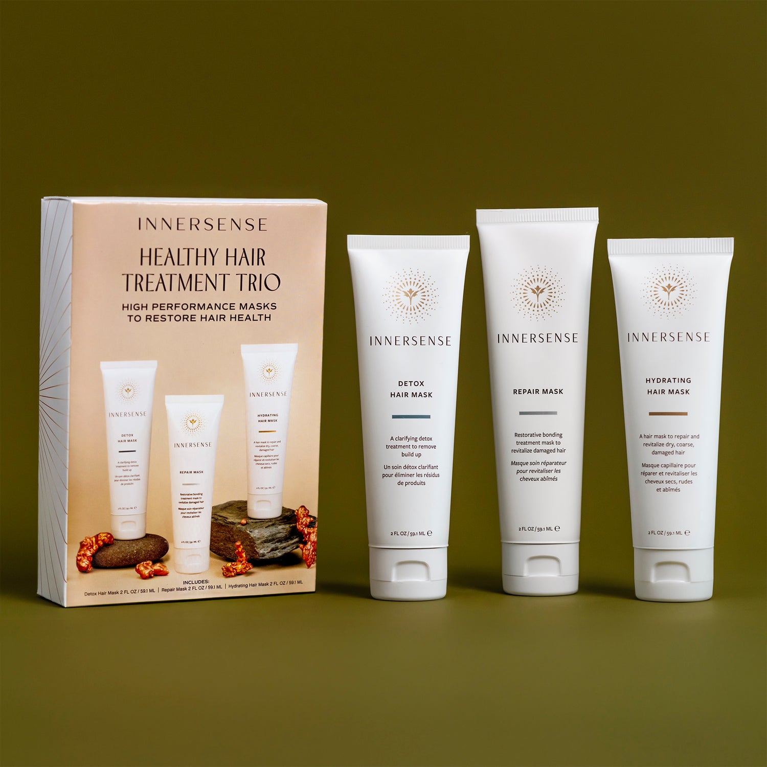 Innersense Healthy Hair Treatment Trio - 3pc