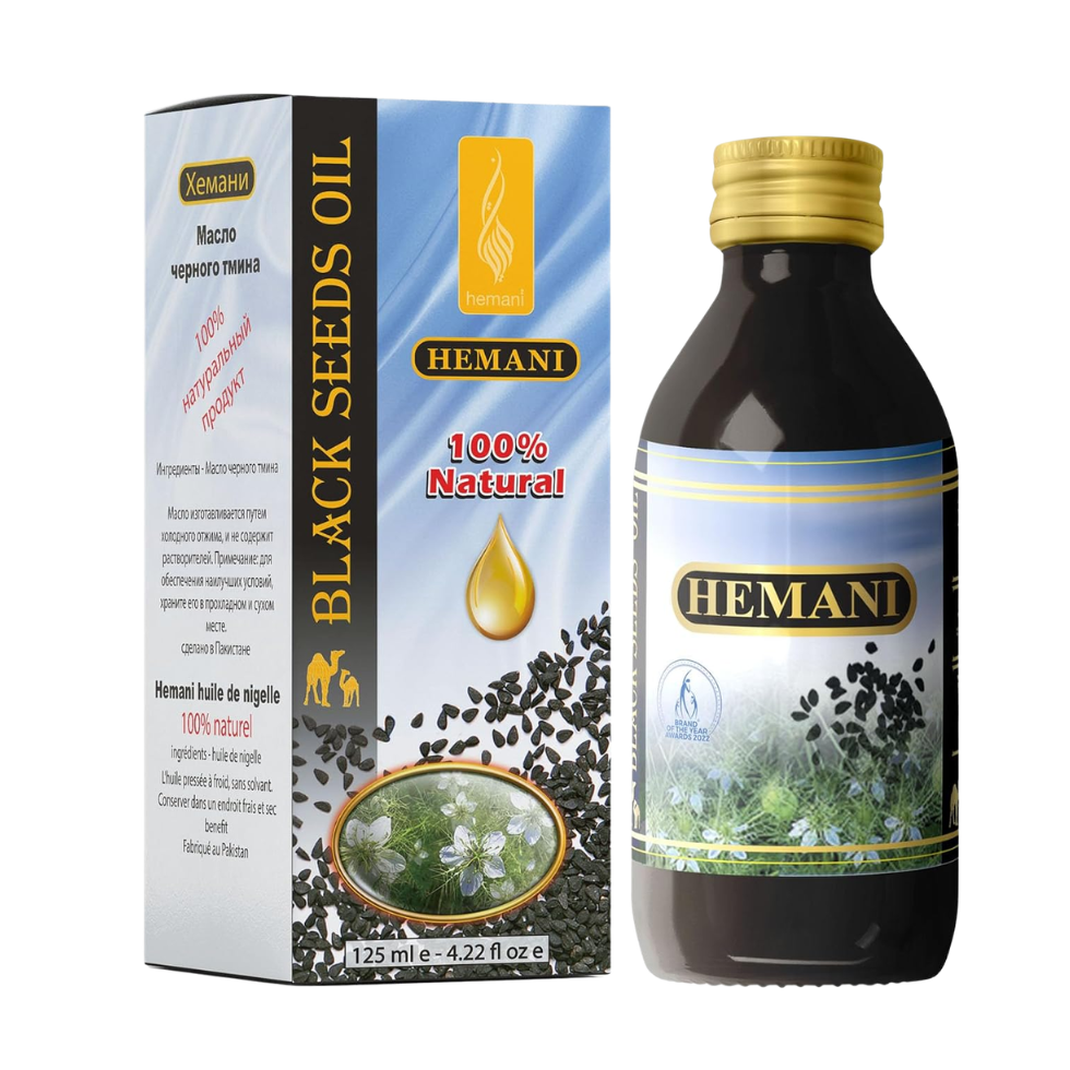 Hemani 100% Natural Black Seeds Oil 125ml