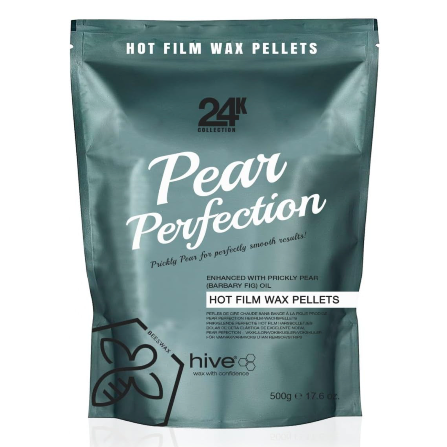 Hive 24K Collection Pear Perfection Hot Film Wax Pallets 500g