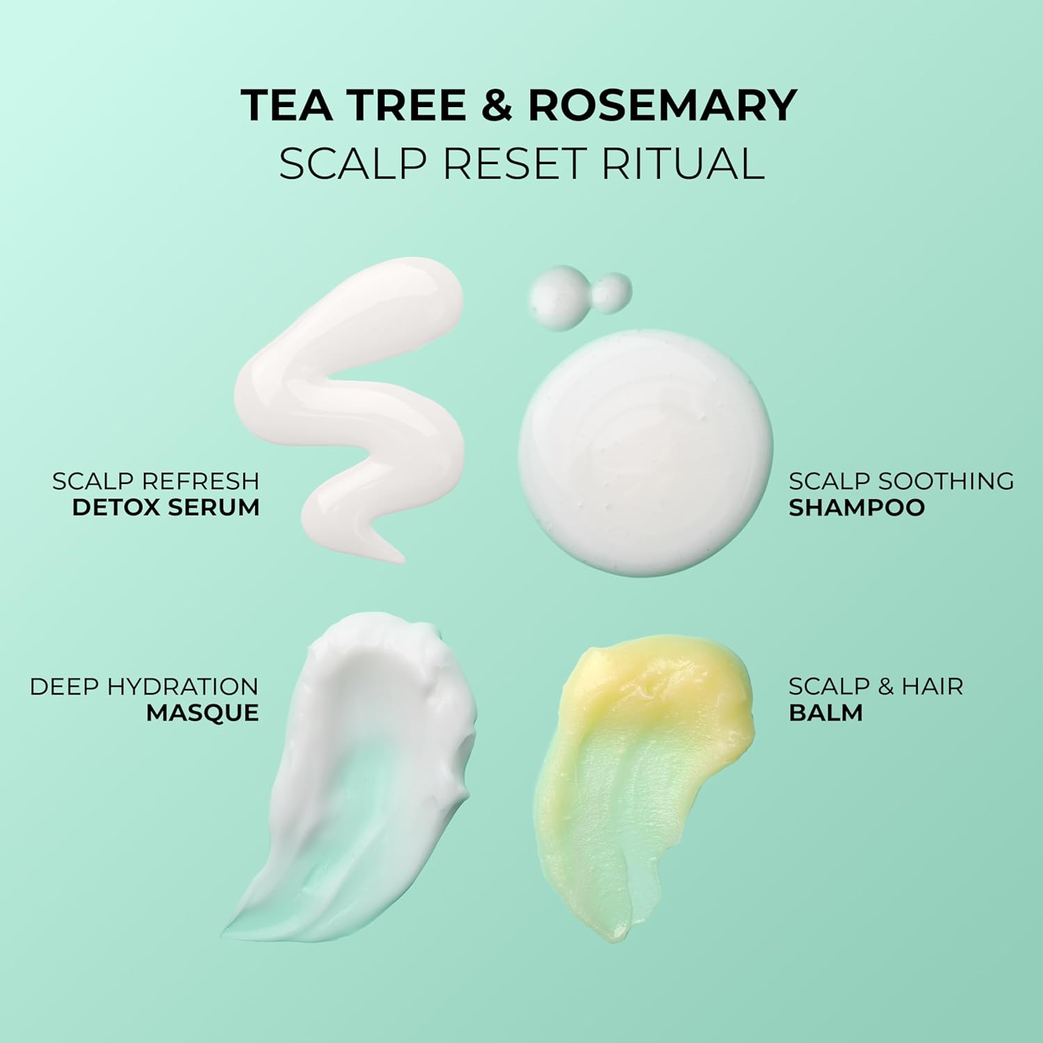 Hollywood Beauty Tea Tree & Rosemary Nourishing Scalp & Hair Balm 8oz scalp reset ritual