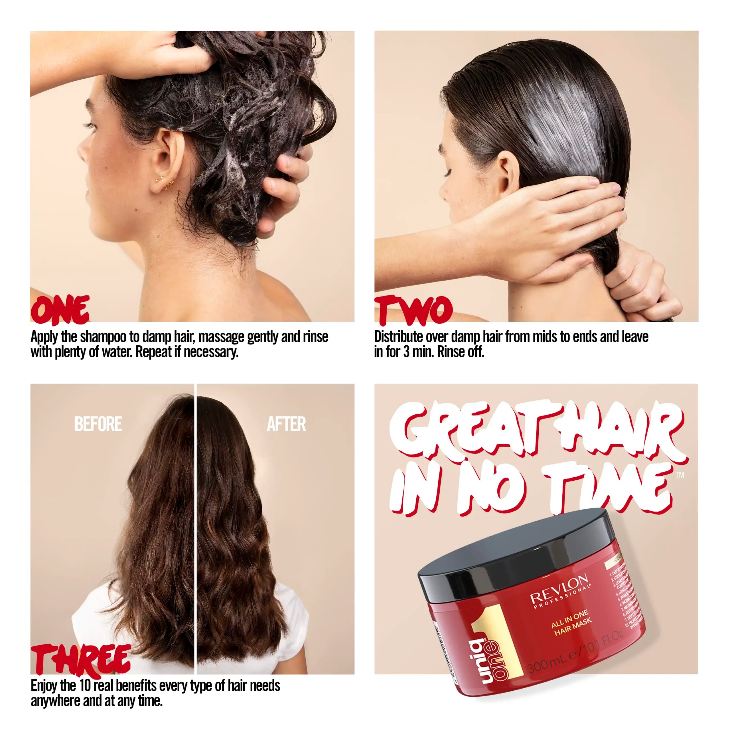 Revlon UniqOne All In One Hair Mask 300ml
