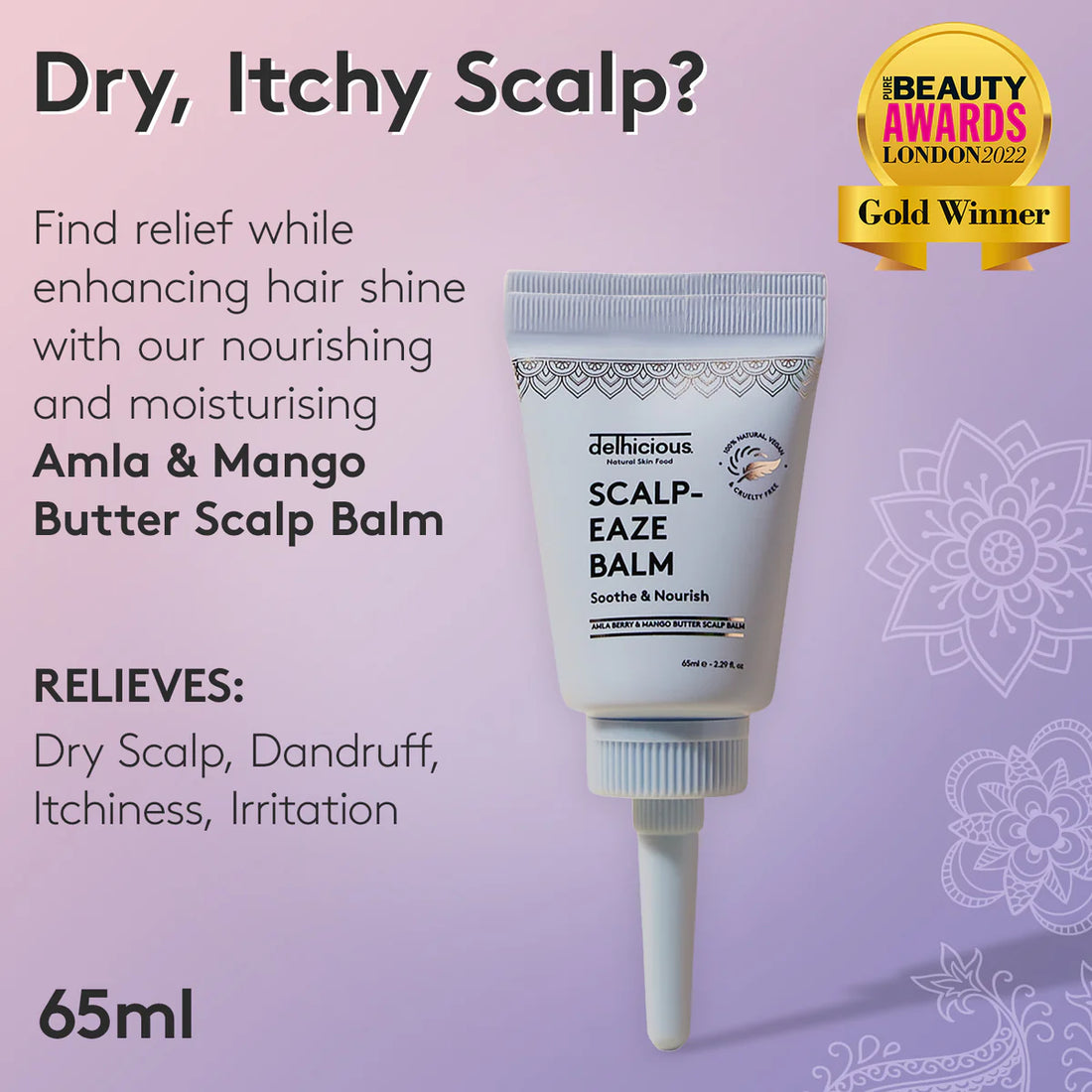Delhicious Scalp-Eaze Scalp Balm - 65ml
