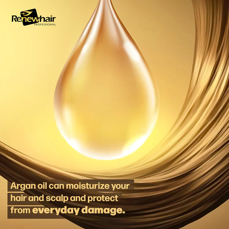 Renewhair Professional Argan Oil Keratin Shampoo & Conditioner Kit (2x300ml)