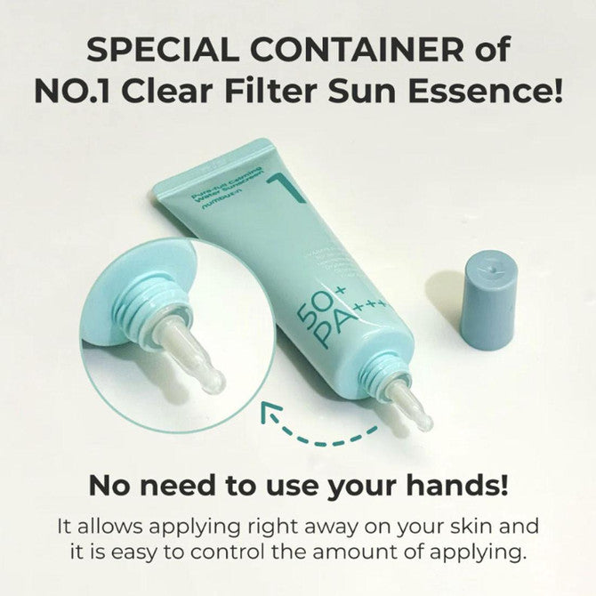 Numbuzin No.1 Clear Filter Sun Essence SPF 50+ PA ++++ 50ml