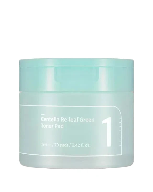 Numbuzin No.1 Centella Re-Leaf Green Toner Pad 190ml  70pads