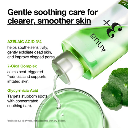 Anua Azelaic Acid 3 Cica Skin Clarifying Toner 250ml
