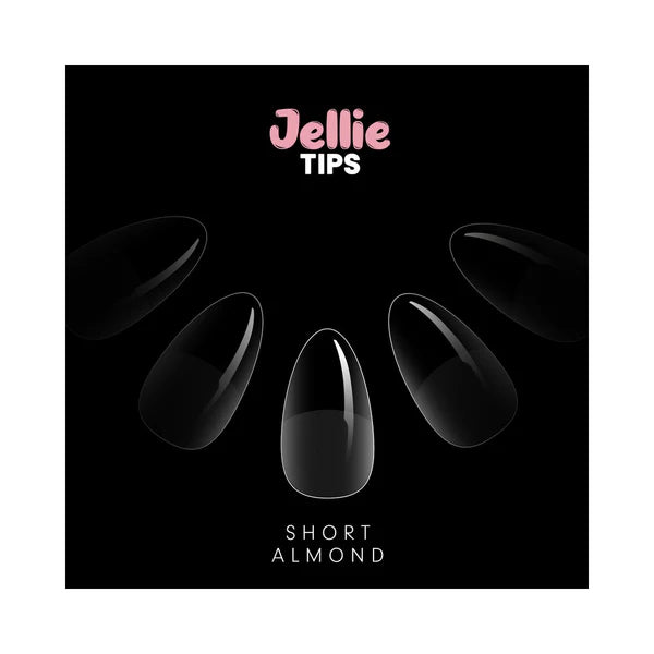 Halo Jellie Nail Tips - Short Almond