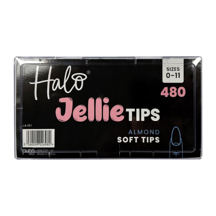 Halo Jellie Nail Tips - Almond