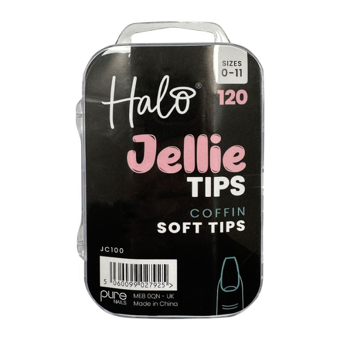 Halo Jellie Nail Tips - Coffin