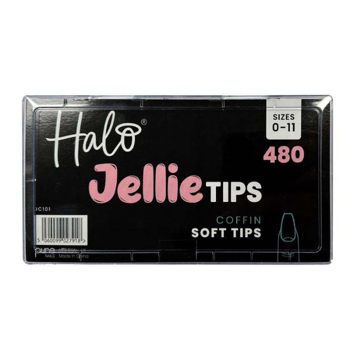 Halo Jellie Nail Tips - Coffin