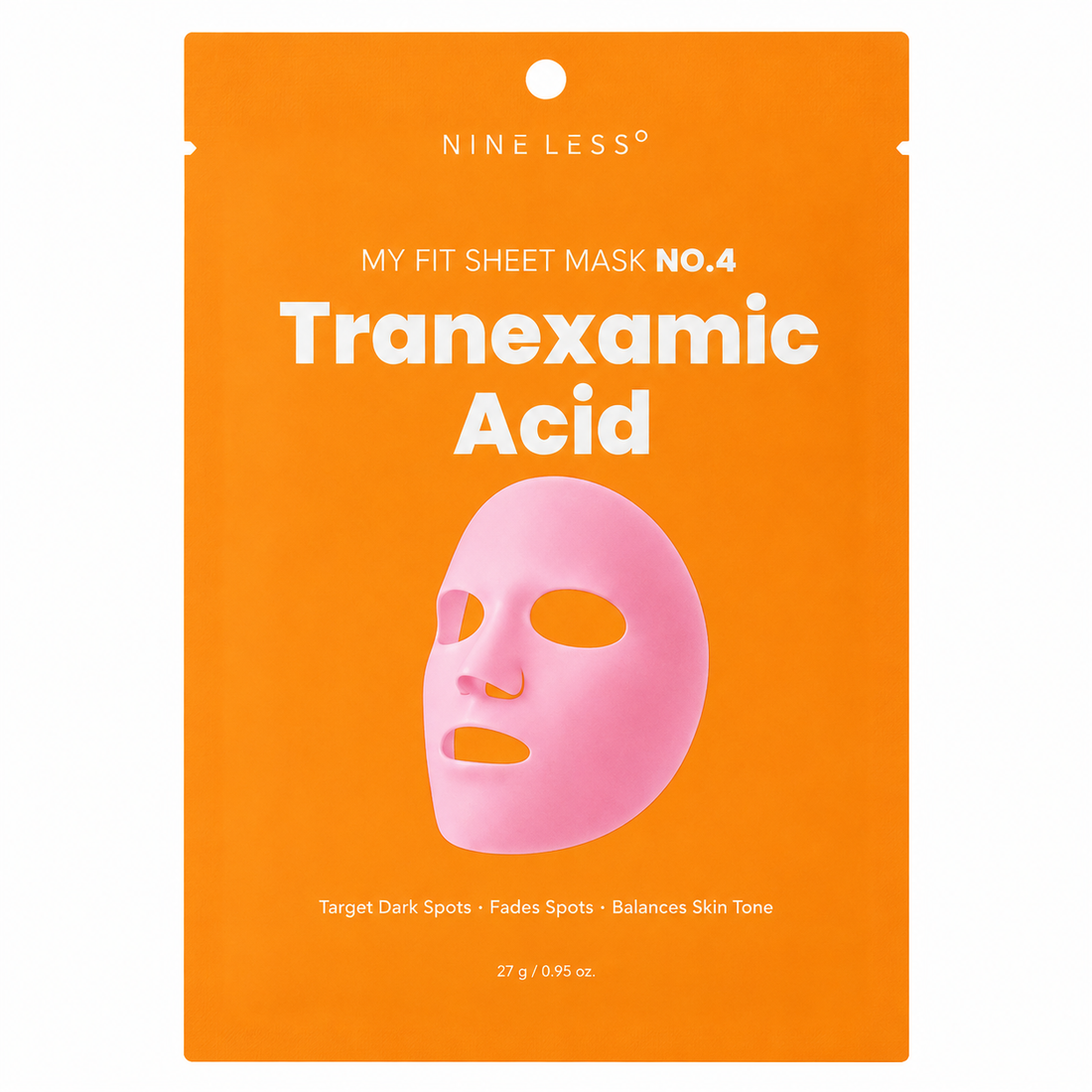 NINE LESS My Fit Sheet Mask NO.4 Tranexamic Acid (1pc)