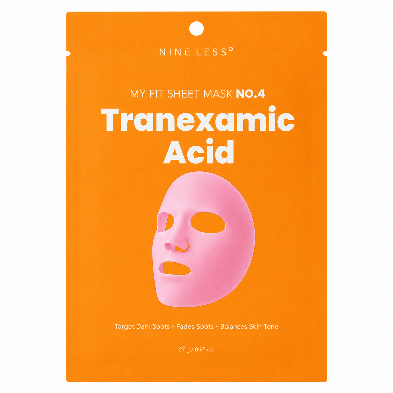 NINE LESS My Fit Sheet Mask NO.4 Tranexamic Acid (1pc)