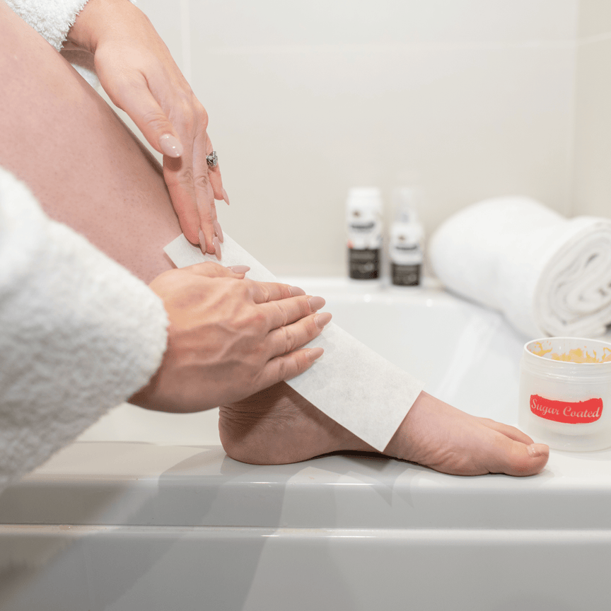 Sugar Coated Leg Hair Removal Wax Kit 200g