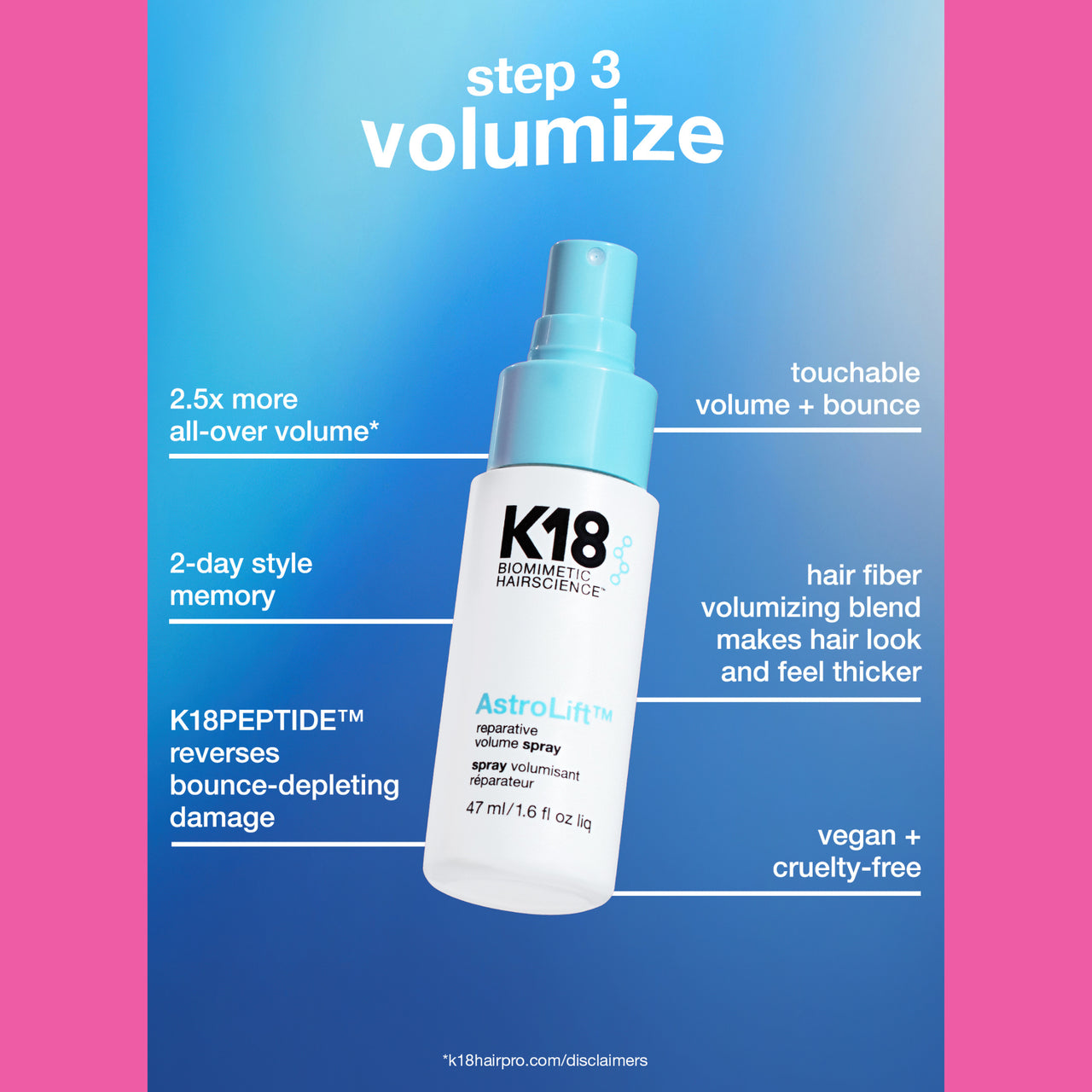 K18 Salon Blowout At Home Set