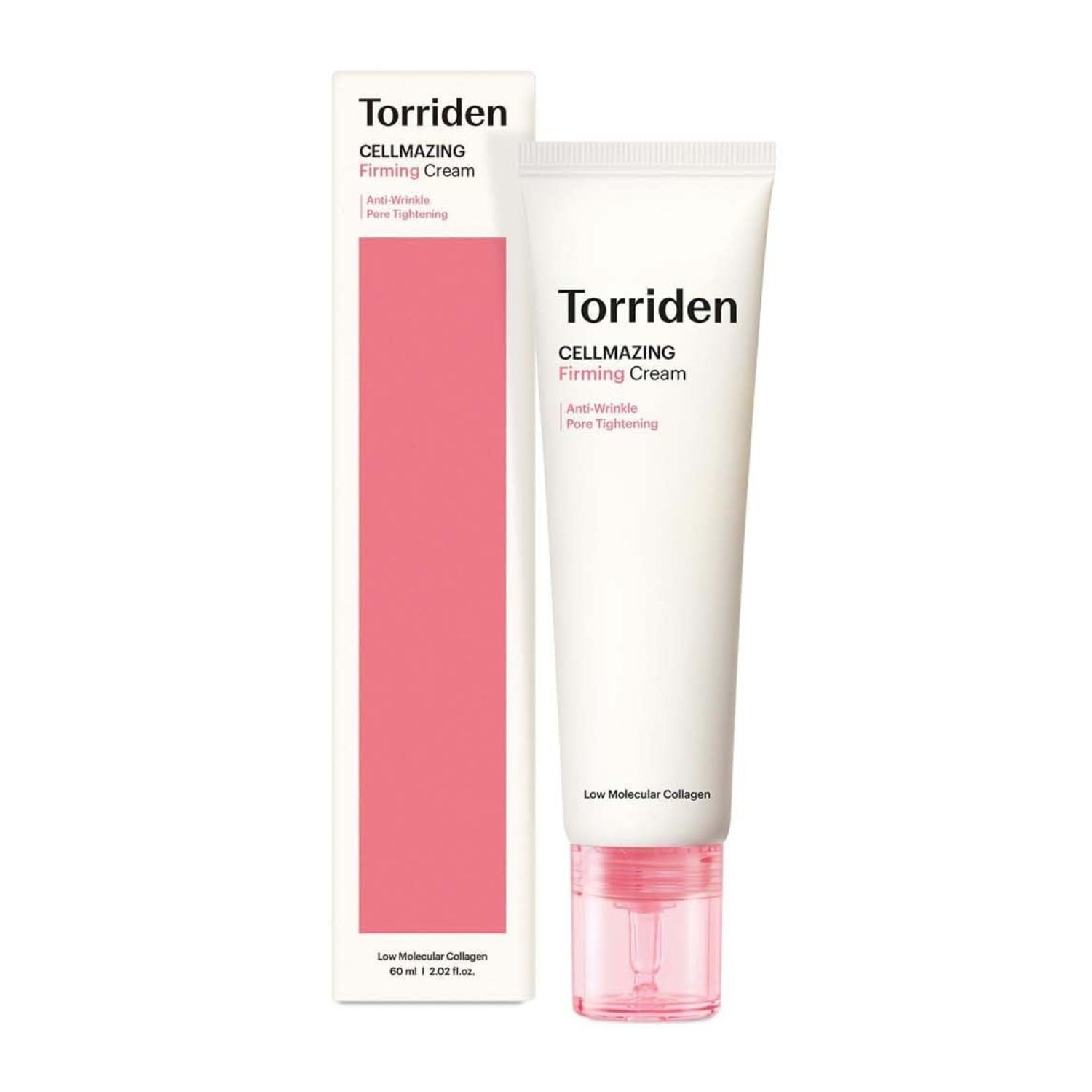 Torriden Cellmazing Firming Cream with packaging on a white background
