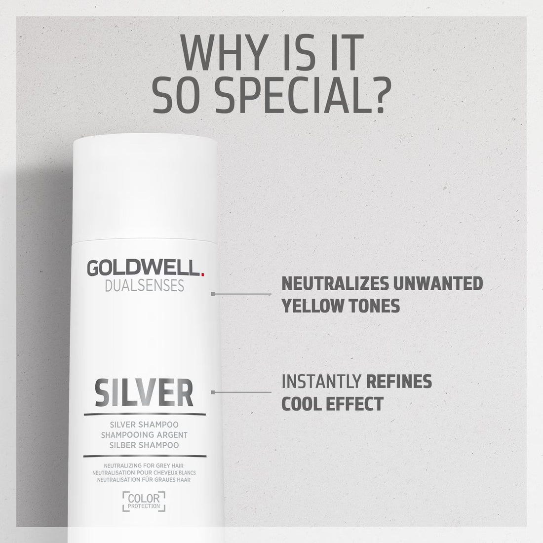 Goldwell Dualsenses Silver Shampoo For Grey &amp; Cool Blonde Hair 250ml