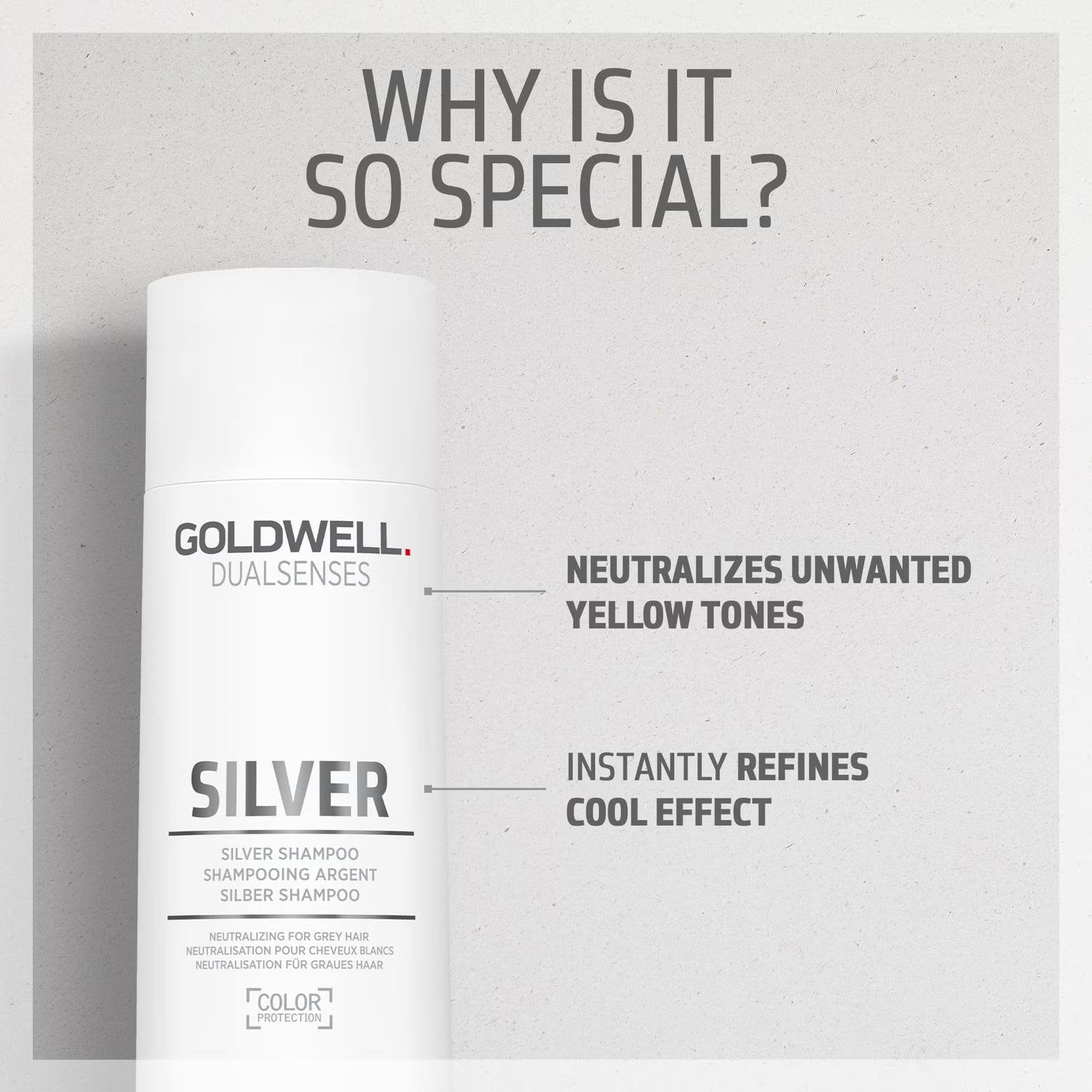 Goldwell Dualsenses Silver Shampoo For Grey &amp; Cool Blonde Hair 250ml