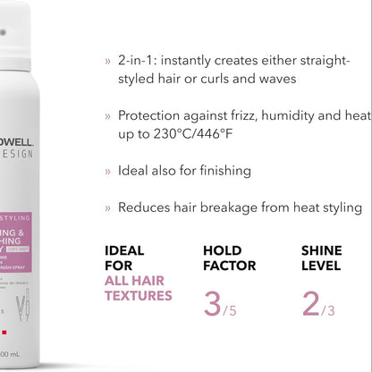 Goldwell Stylesign Heat Styling Shaping and Finishing Spray 200ml