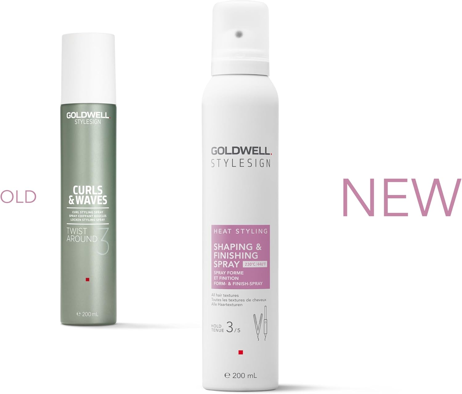 Goldwell Stylesign Heat Styling Shaping and Finishing Spray 200ml