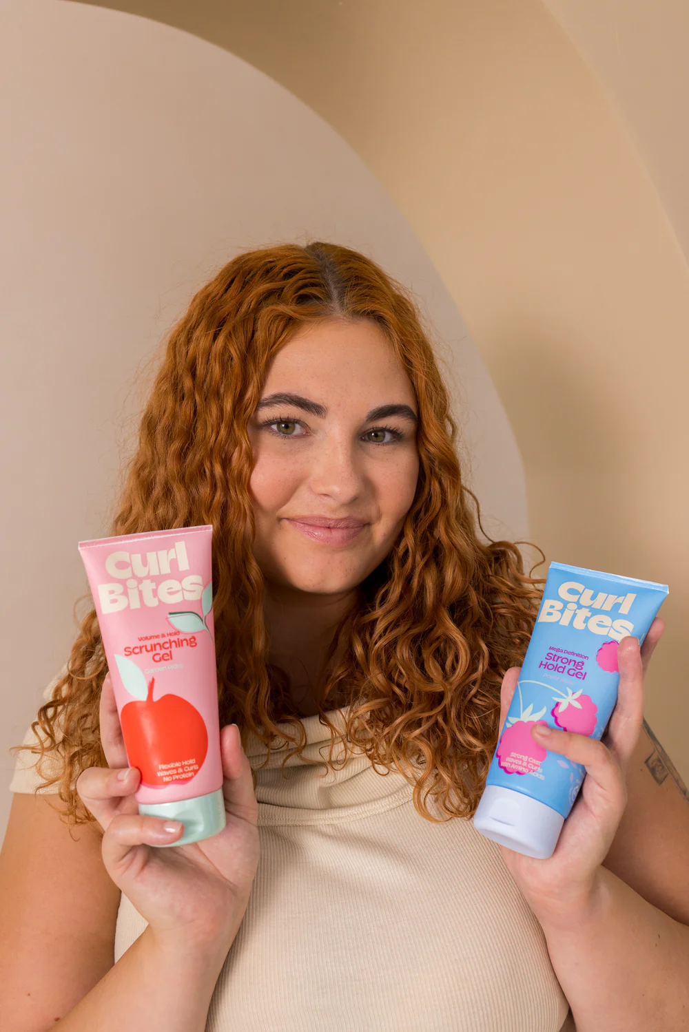 Curl Bites Volume &amp; Hold Scrunching Gel 200ml