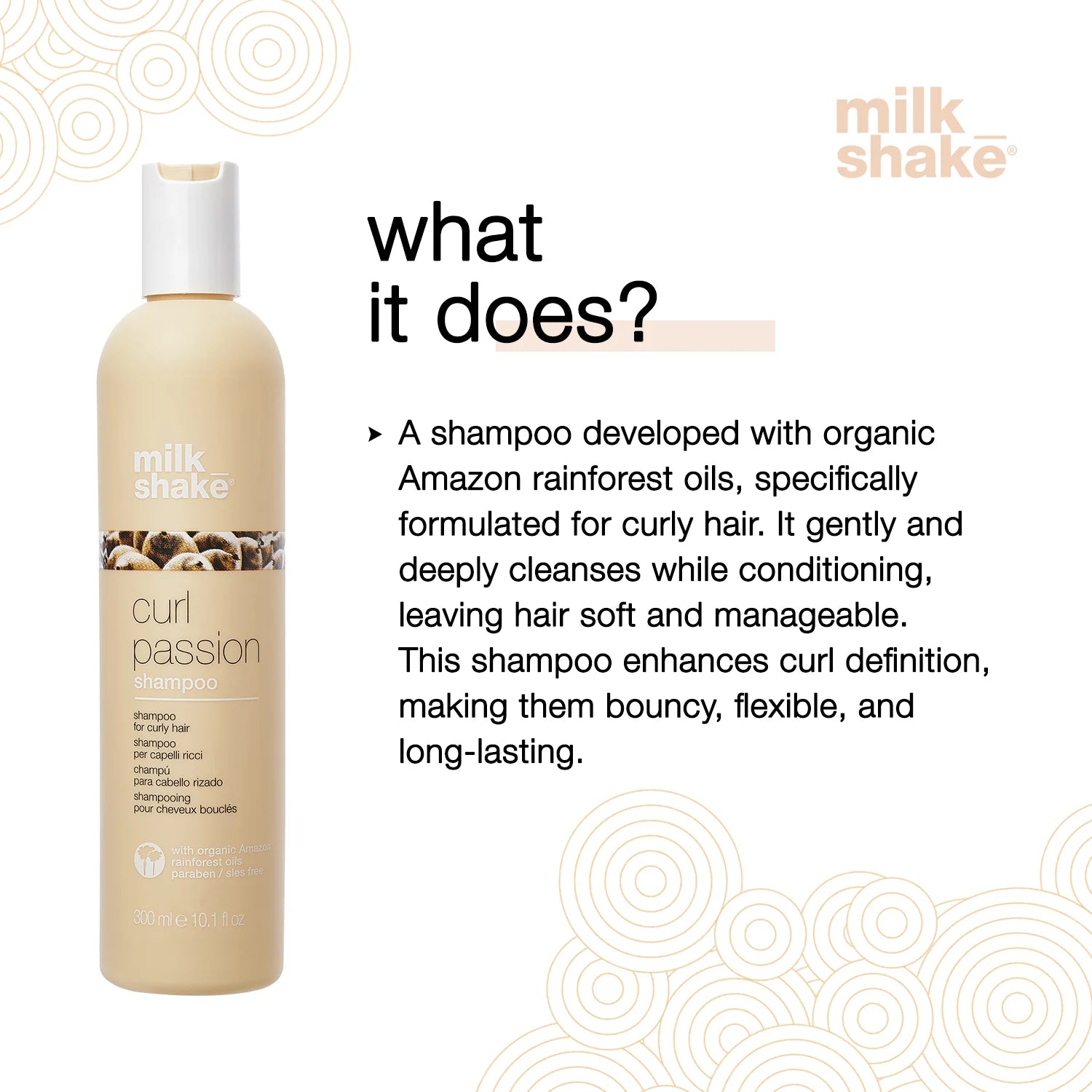 milk_shake Curl Passion Shampoo 300ml