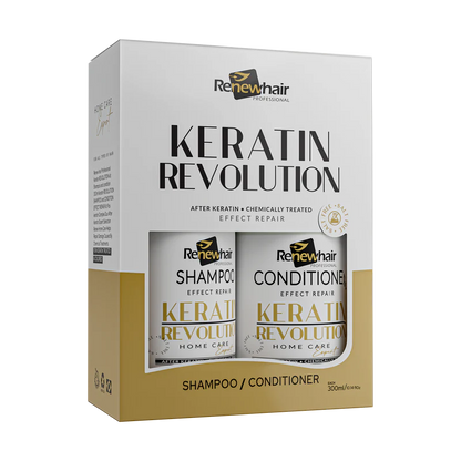 Renew Hair Professional Keratin Revolution Shampoo &amp; Conditioner Kit (2x300ml)