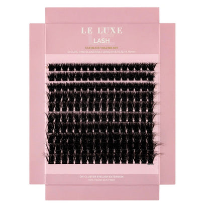 Le Luxe Lash Ultimate Volume Set DIY Lash Extention Kit