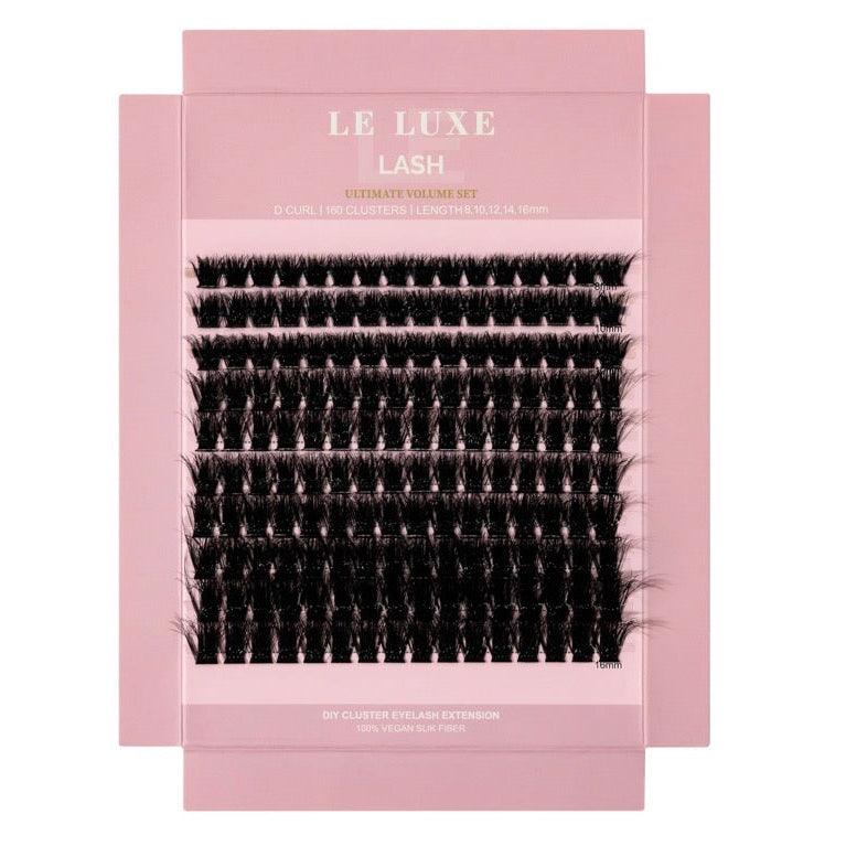 Le Luxe Lash Ultimate Volume Set DIY Lash Extention Kit