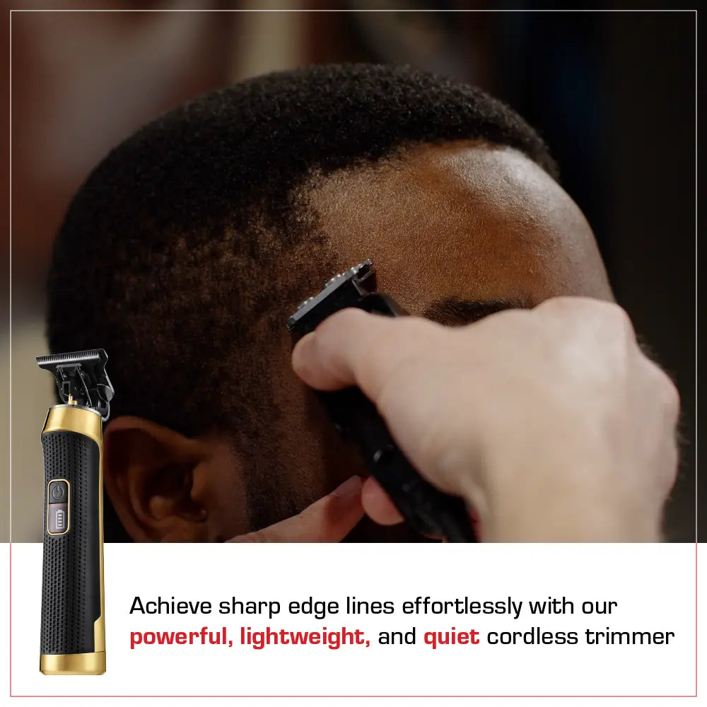 Red By Kiss Cordless Trimmer Edge King