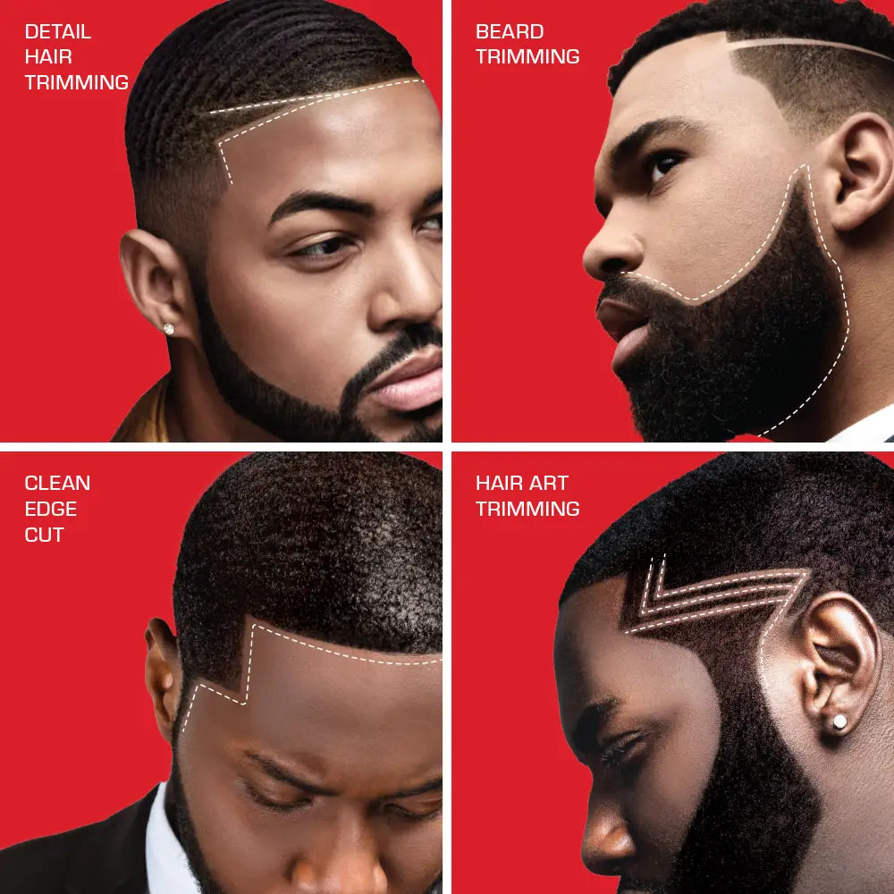 Red By Kiss Cordless Trimmer Edge King