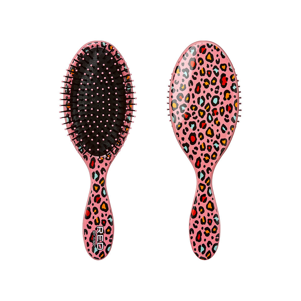 Red By Kiss Designed Brush Oval