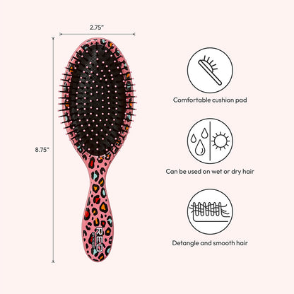 Red By Kiss Designed Brush Oval