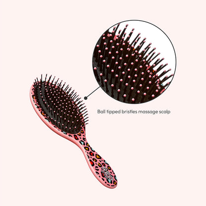 Red By Kiss Designed Brush Oval