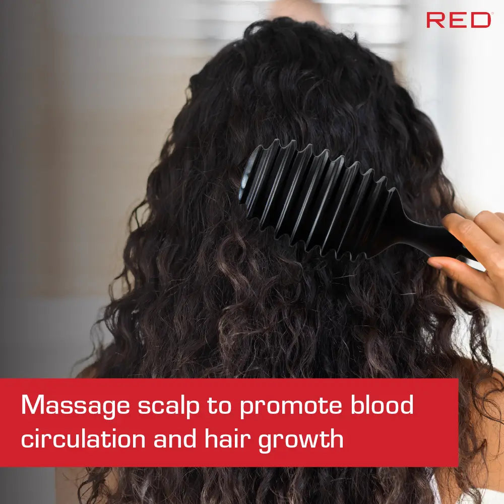 Red By Kiss 4-In-1 Curl &amp; Care Brush