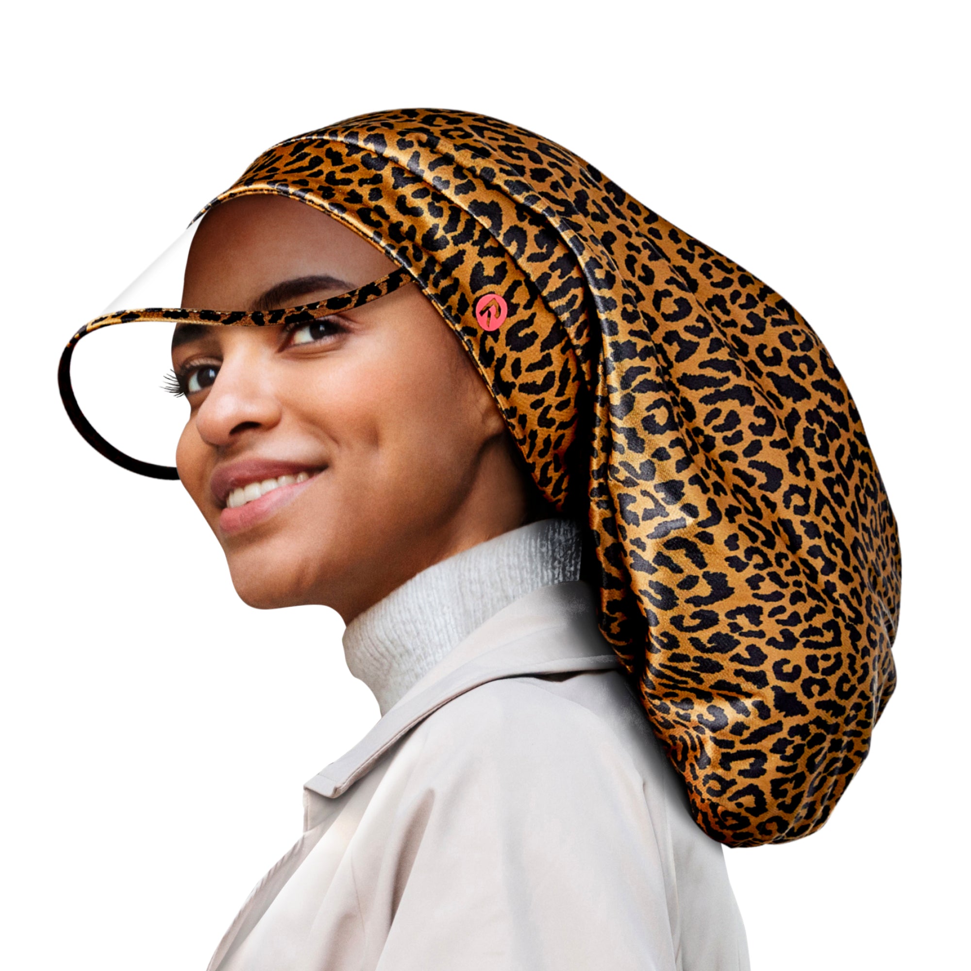 Red By Kiss 100% Waterproof Premium Satin Lined Rain Braid Cap