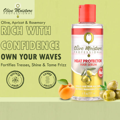 Olive Moisture Heat Protector Hair Serum 177ml