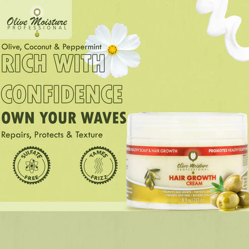Olive Moisture Hair Growth Cream 237ml