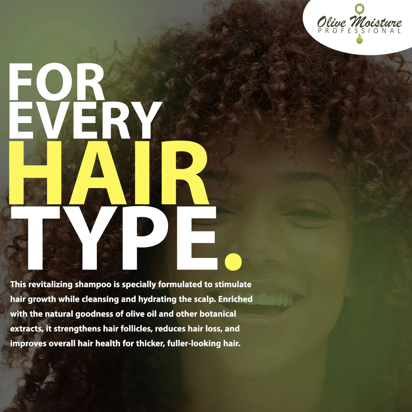 Olive Moisture Hair Growth Shampoo 473ml