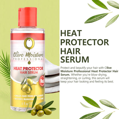 Olive Moisture Heat Protector Hair Serum 177ml