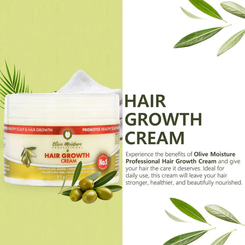 Olive Moisture Hair Growth Cream 237ml