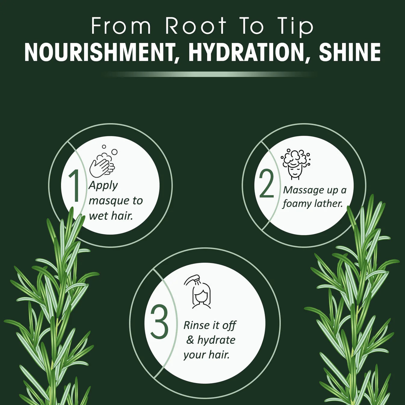 Olive Moisture Rosemary & Mint Nourishing Hair Mask 454ml