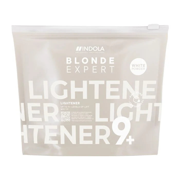 Indola Blonde Expert Lightener Up to 9+ Levels Of Lift White Powder 450g