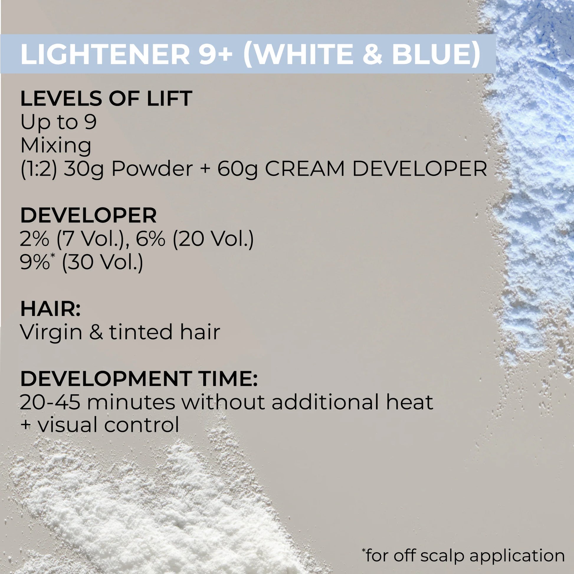 Indola Blonde Expert Lightener Up to 9+ Levels Of Lift Powder 450g usage / how to use