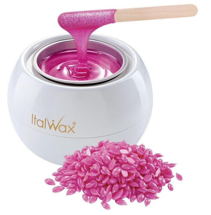 Italwax GloWax Heater with spatula lifting wax