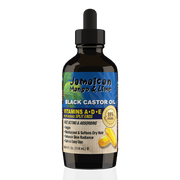 Jamaican Mango & Lime Jamaican Black Castor Oil Vitamins A,D,E 4oz