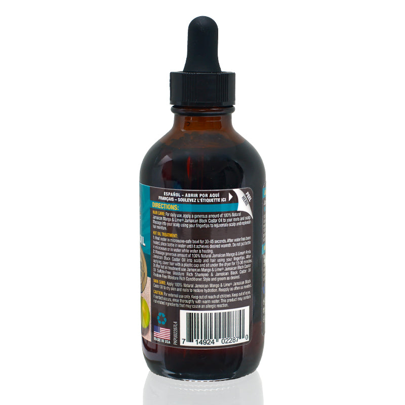 Jamaican Mango & Lime Jamaican Black Castor Oil Amla 4oz