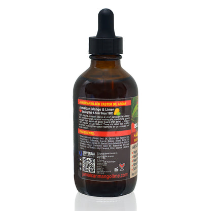 Jamaican Mango &amp; Lime Jamaican Black Castor Oil Argan 4oz