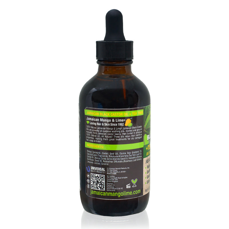 Jamaican Mango &amp; Lime Jamaican Black Castor Oil Tea Tree 4oz
